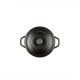Cocotte en fonte profonde Hosse, Black Onyx, Ф12 | Cocotte en fonte |  |