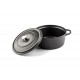 Cocotte en fonte profonde Hosse, Black Onyx, Ф24 | Cocotte en fonte |  |