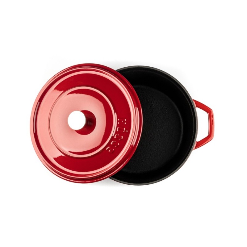 Cocotte en fonte profonde Hosse, Rubin, Ф24 | Cocotte en fonte |  |