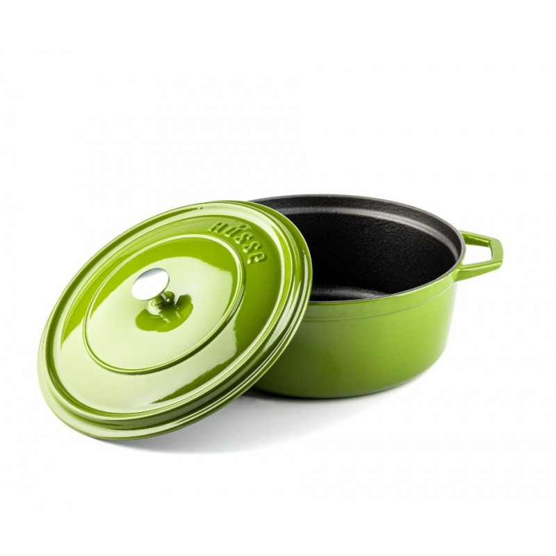 Cocotte en fonte profonde Hosse, Bamboo, Ф12 | Cocotte en fonte |  |