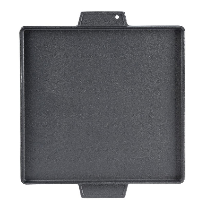 Plaque de gril en fonte double face, 38x38 cm | Plaque en fonte Plaque de gril en fonte double face, 38x38 cm | Plaque en fonte | |