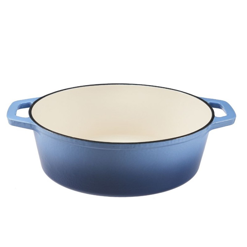 Cocotte en fonte émaillée, Bleu, ovale, 33x27см | Cocotte en fonte Cocotte en fonte émaillée, Bleu, ovale, 33x27см | Cocotte en fonte | |