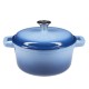 Cocotte en fonte émaillée, Bleue, Ø24 cm | Cocotte en fonte Cocotte en fonte émaillée, Bleue, Ø24 cm | Cocotte en fonte | |
