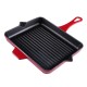 Poêle grill en fonte émaillée Hosse, Rubin, 26x32cm | Poêle grill en fonte Poêle grill en fonte émaillée Hosse, Rubin, 26x32cm | Poêle grill en fonte | Poêle en fonte |